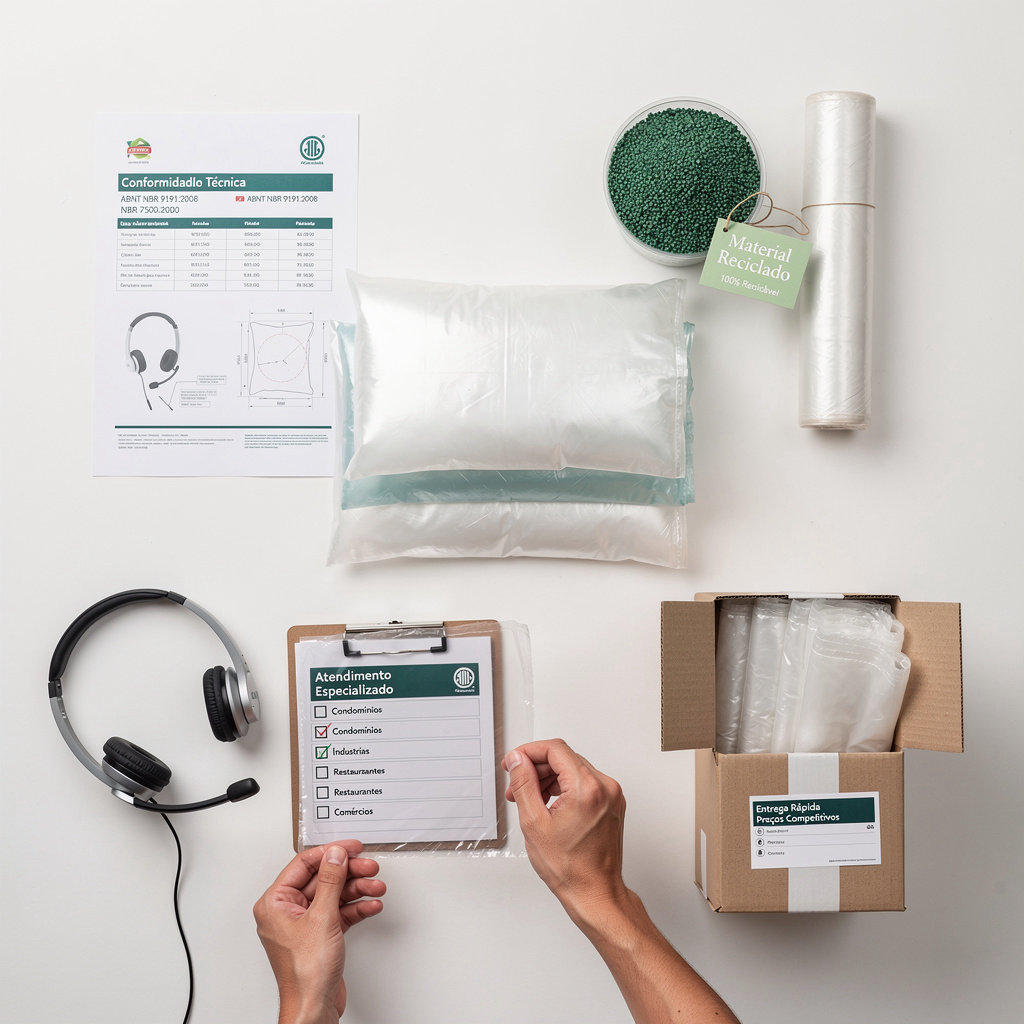 Nova Embalagens - Conformidade técnica e produtos sustentáveis de qualidade para embalagens plásticas